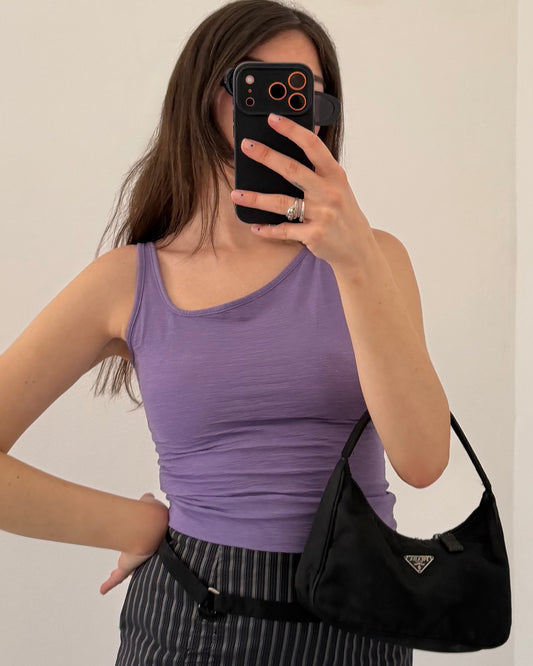 y2k lilac top