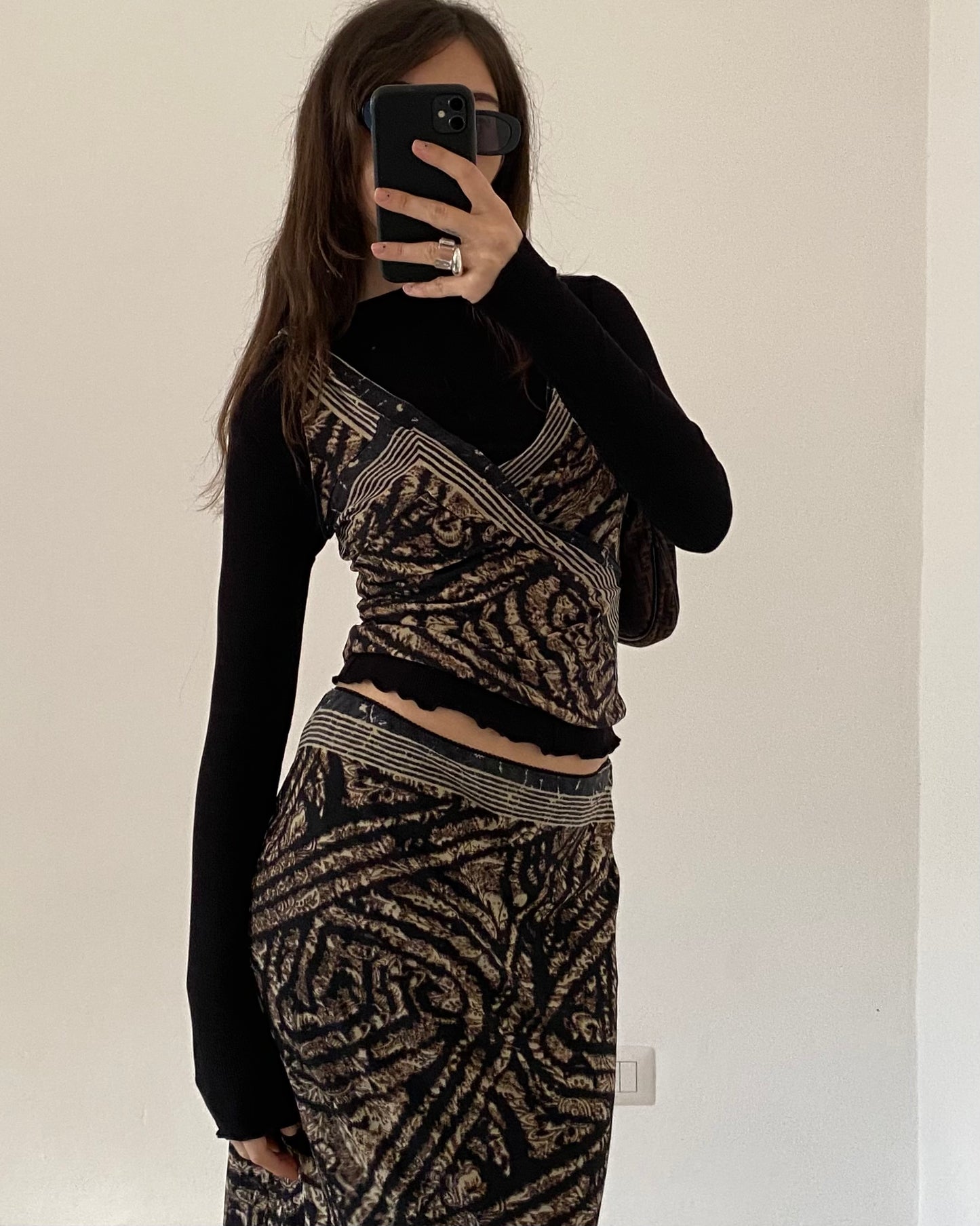 Micro mesh co-ord set