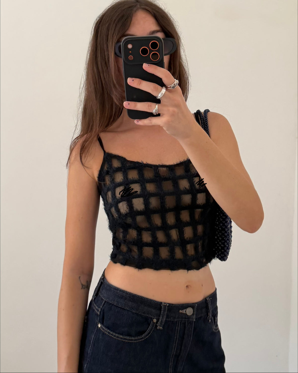 90s sheer top