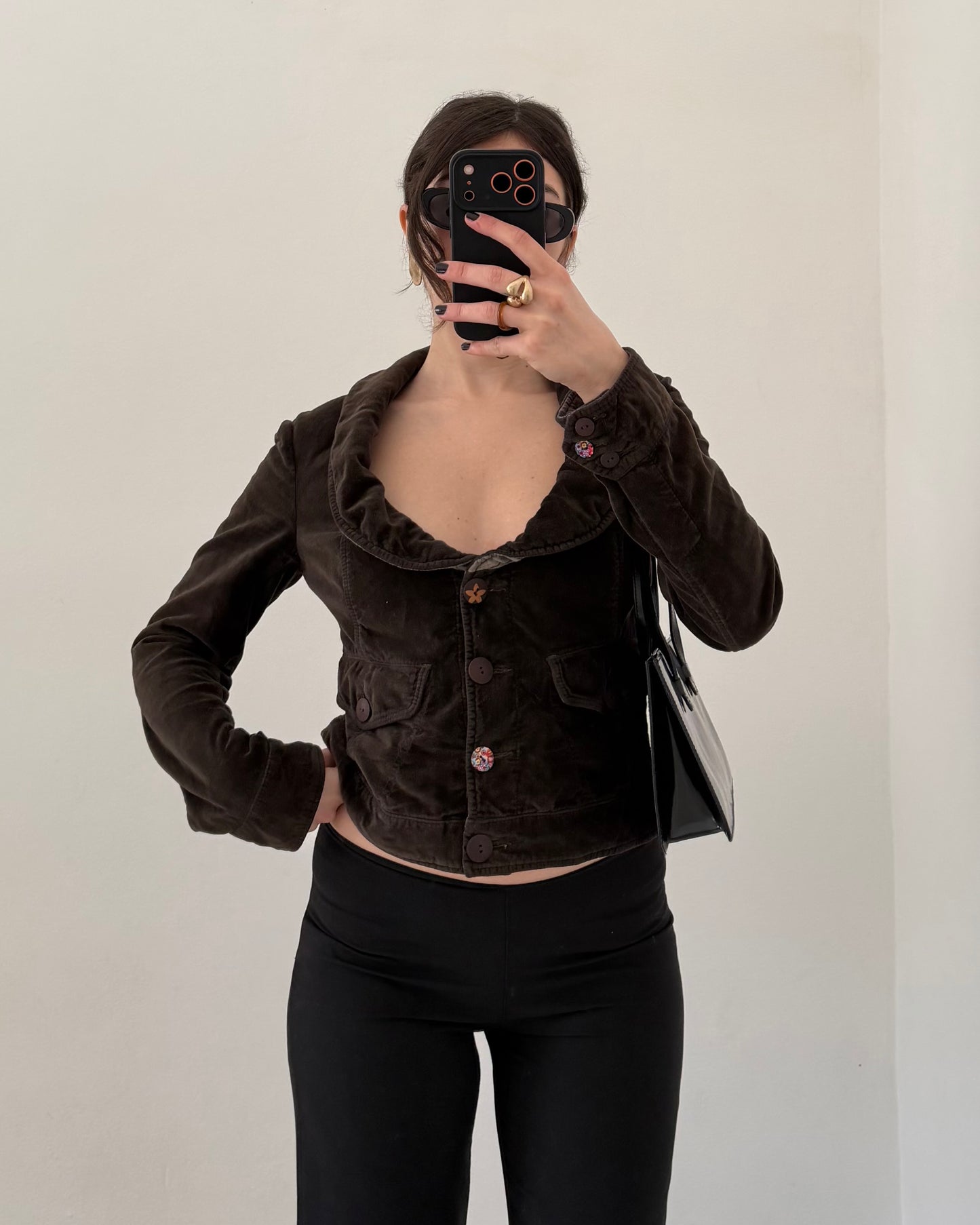 Fitted mini blazer