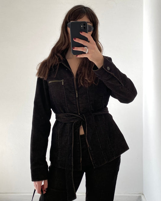 00s corduroy co-ord suit