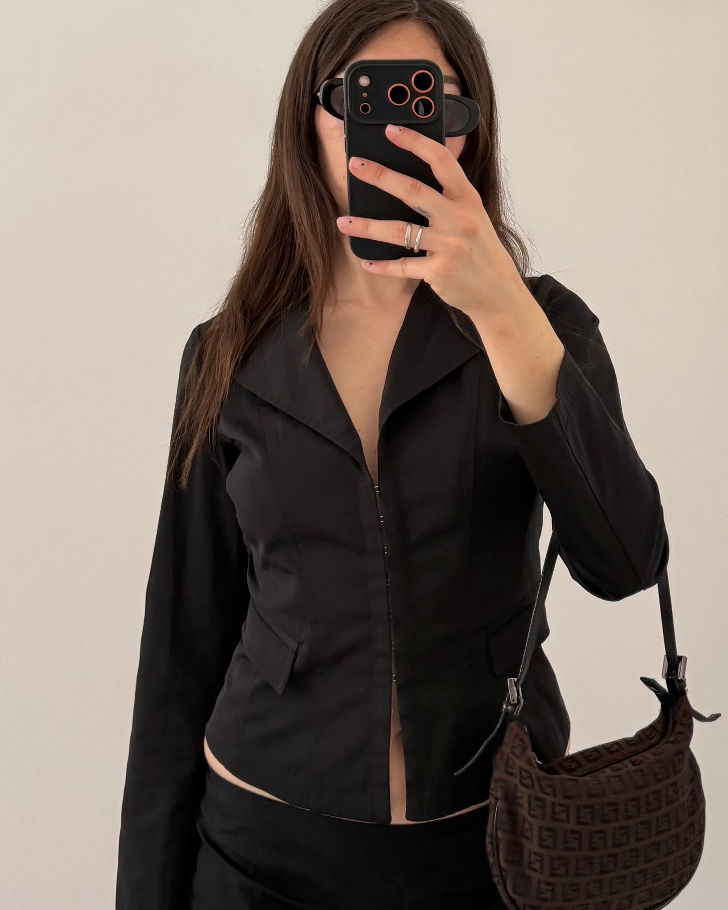 y2k fitted blazer