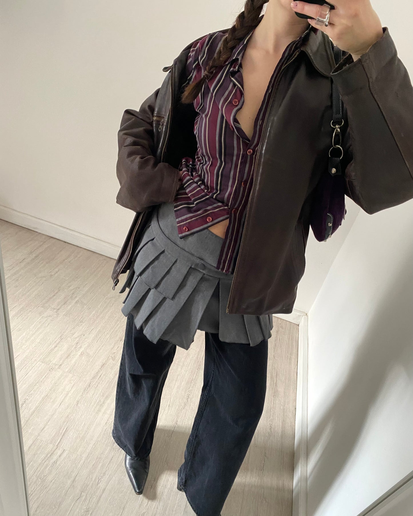 Striped fitted shirt