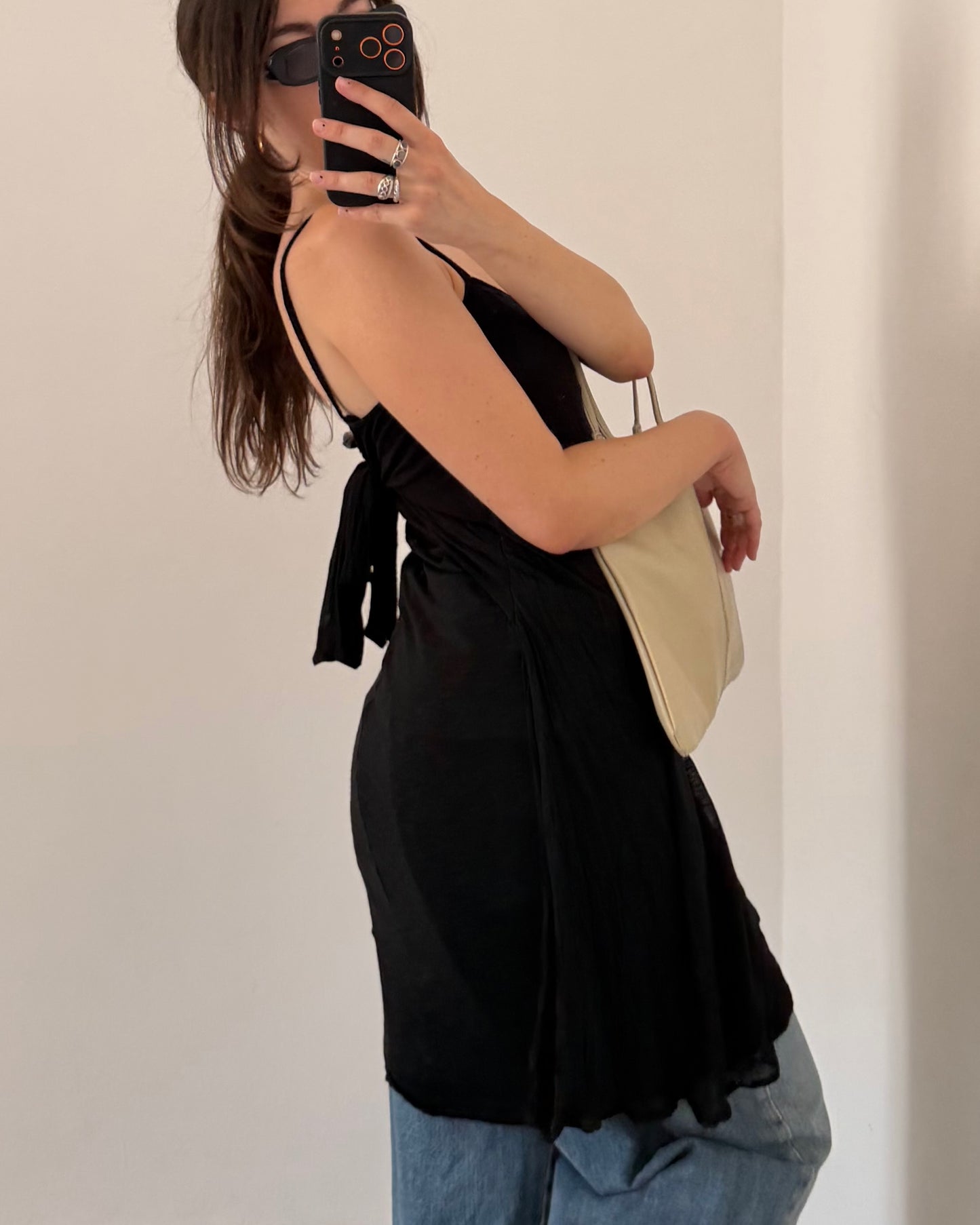 Extè black long top
