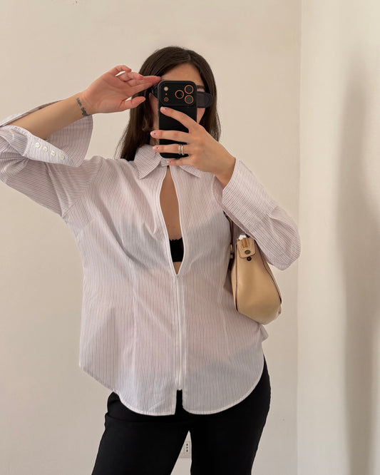 00s zipped shirt