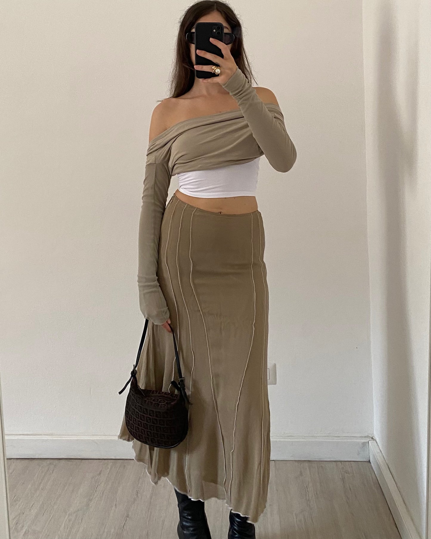 00s longuette skirt