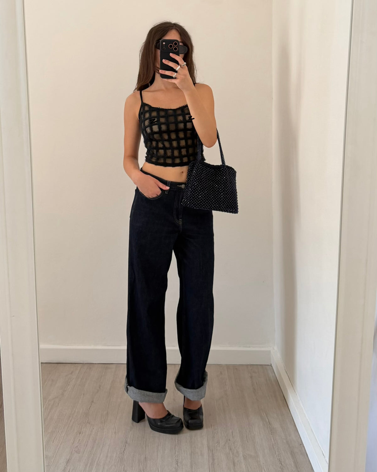 90s sheer top