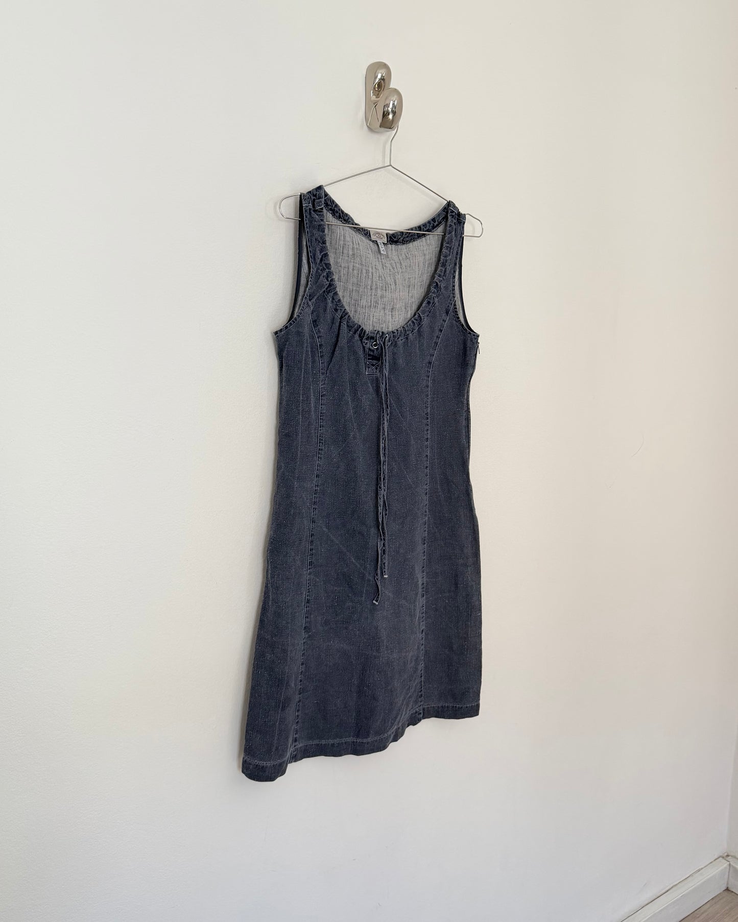 Armani linen mini dress
