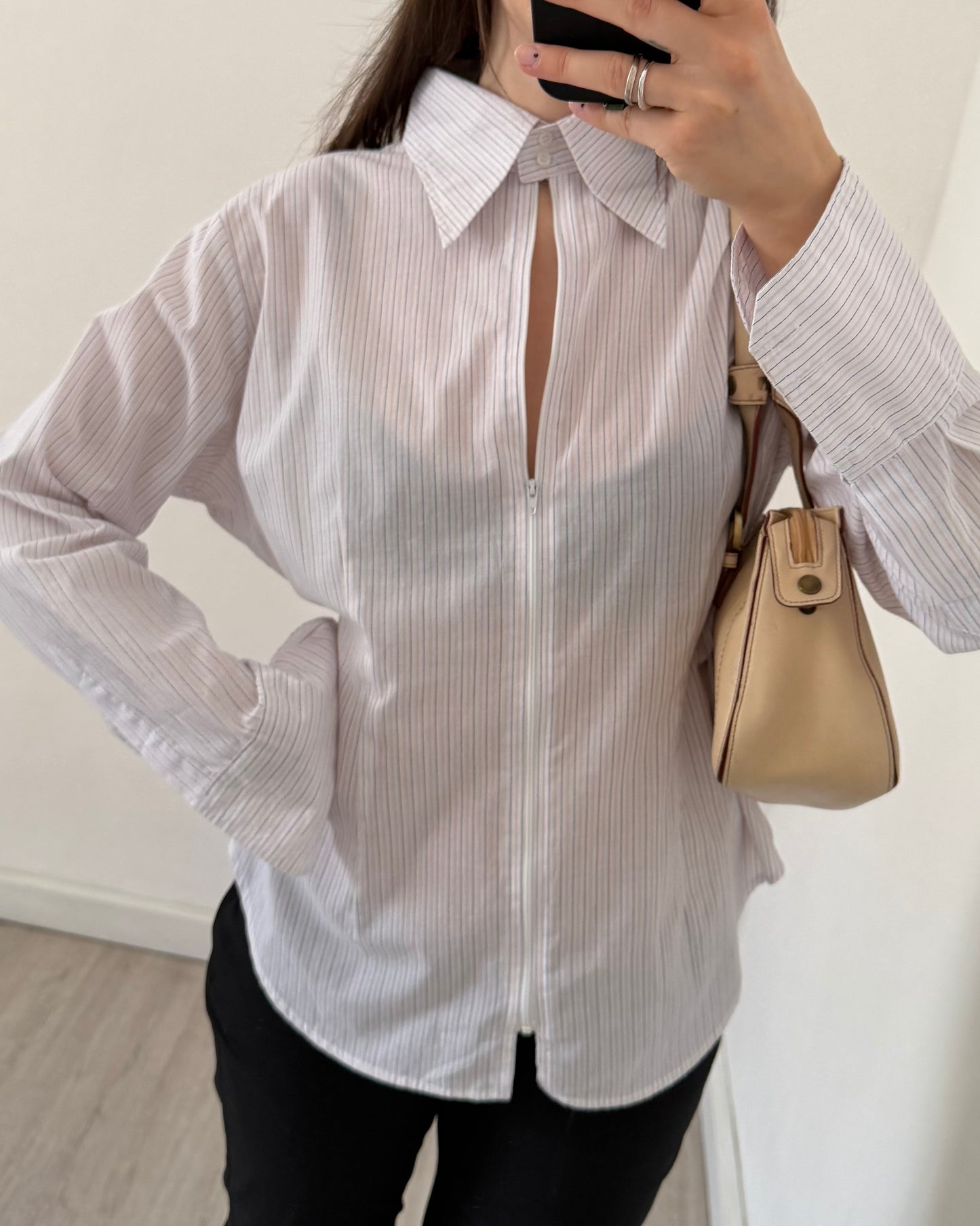 00s zipped shirt
