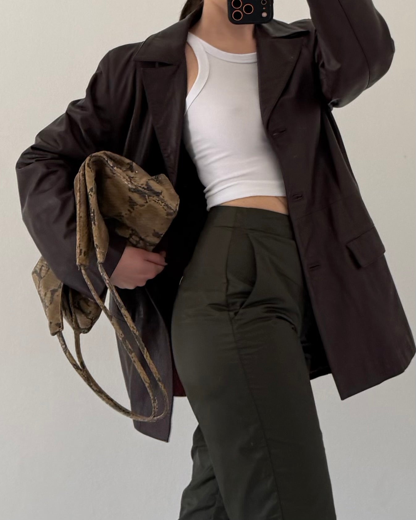 Fendissime by Fendi nylon trousers