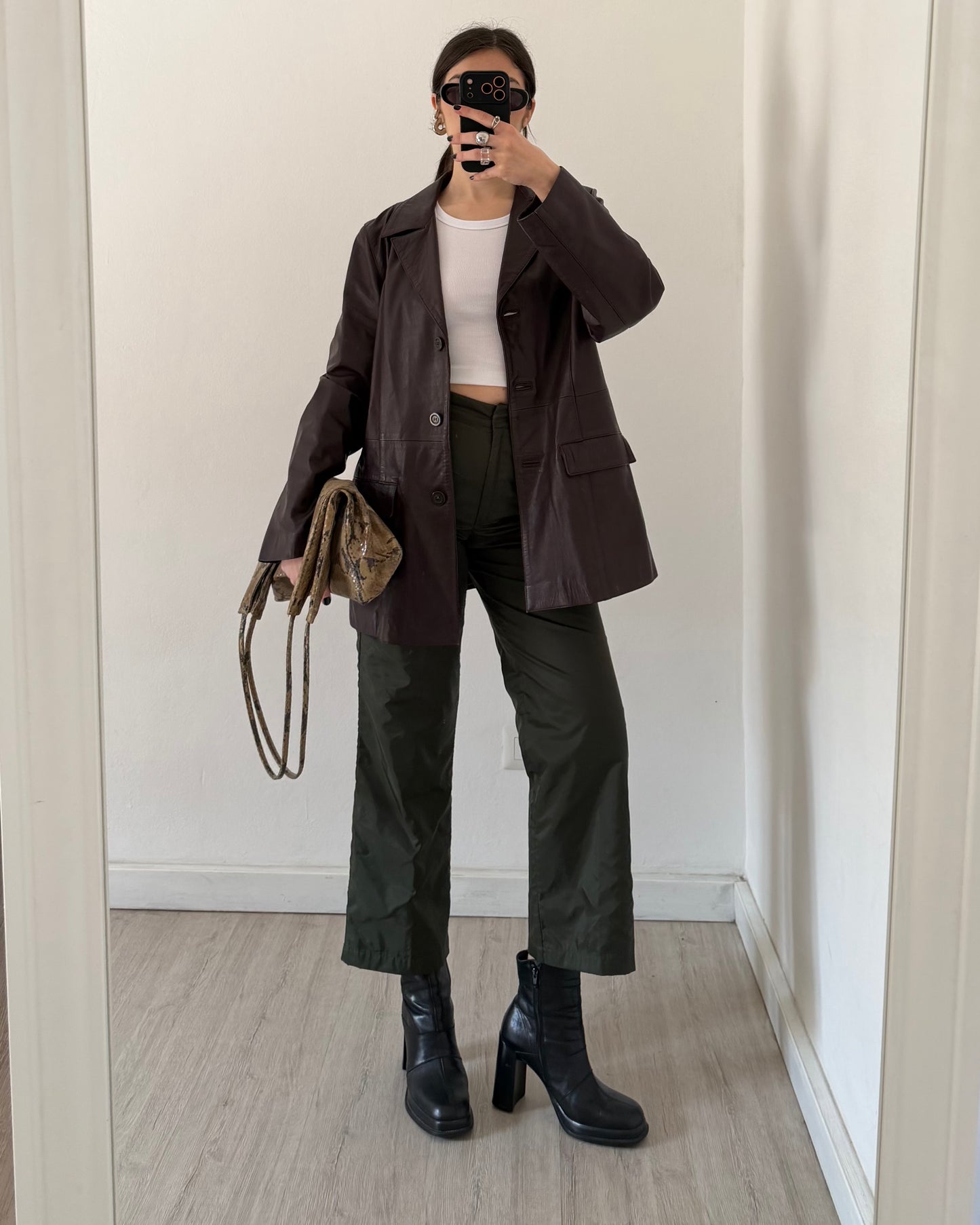 Fendissime by Fendi nylon trousers