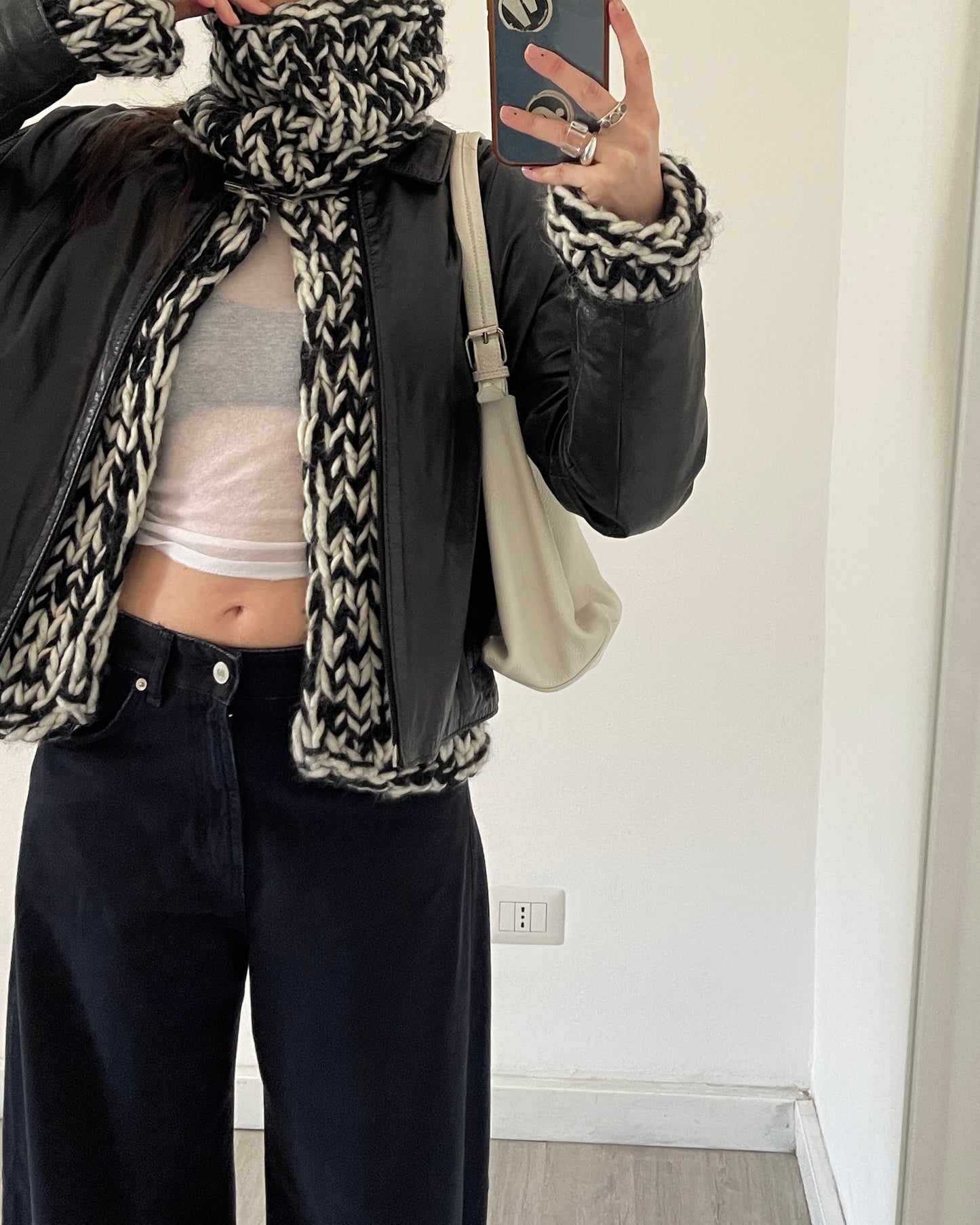 Chunky wool cardigan by Max&co