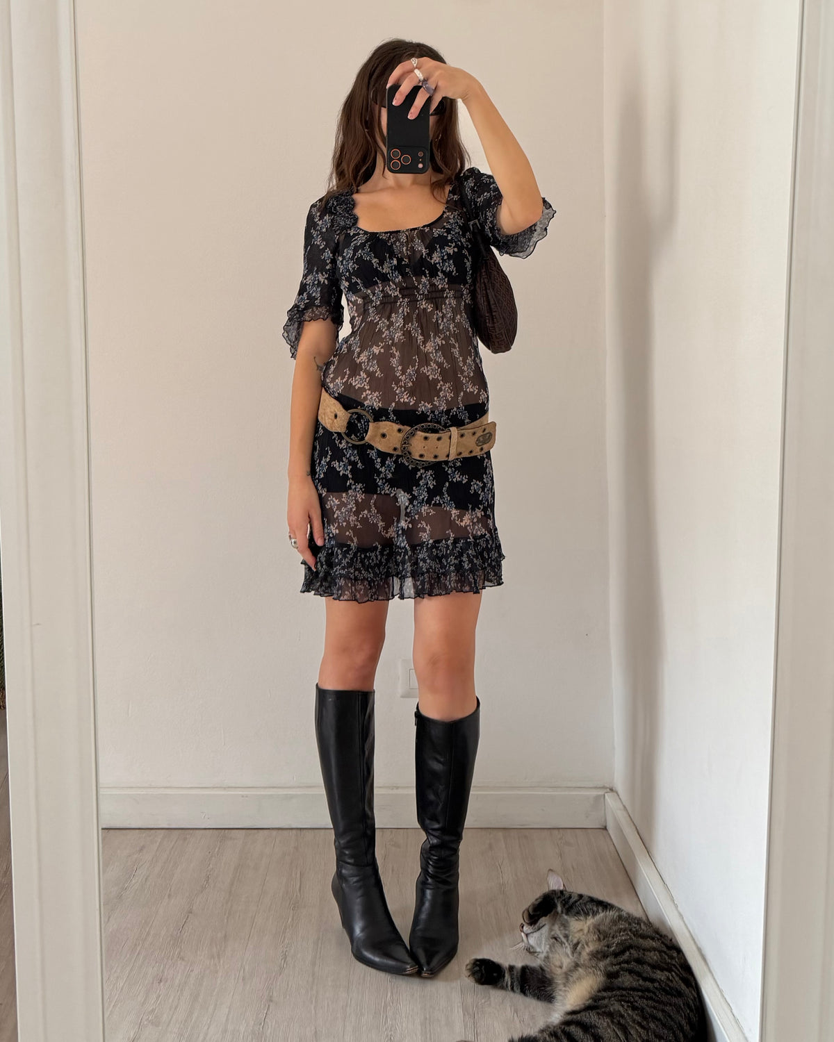 Max&co silk mini dress