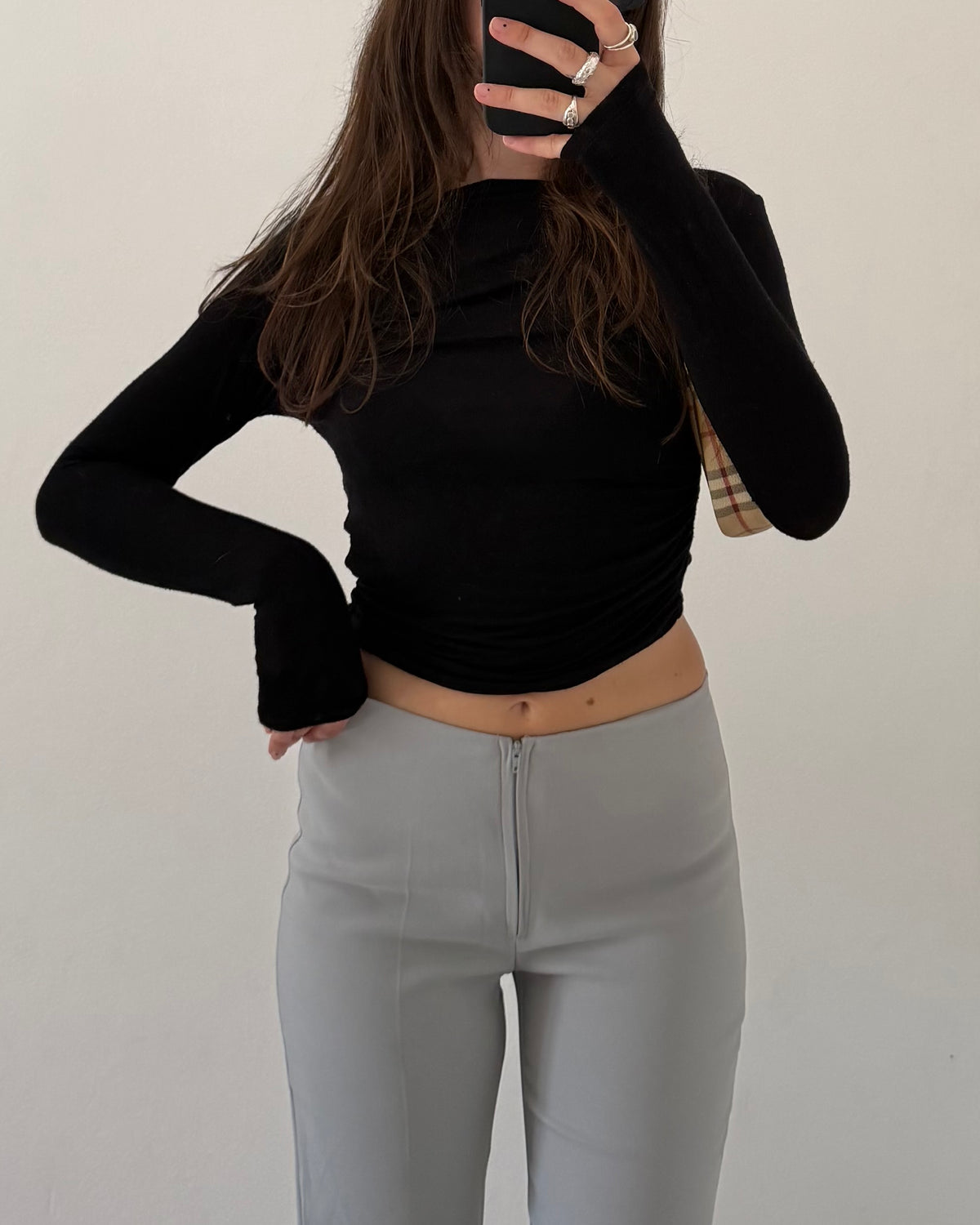 00s flare trousers
