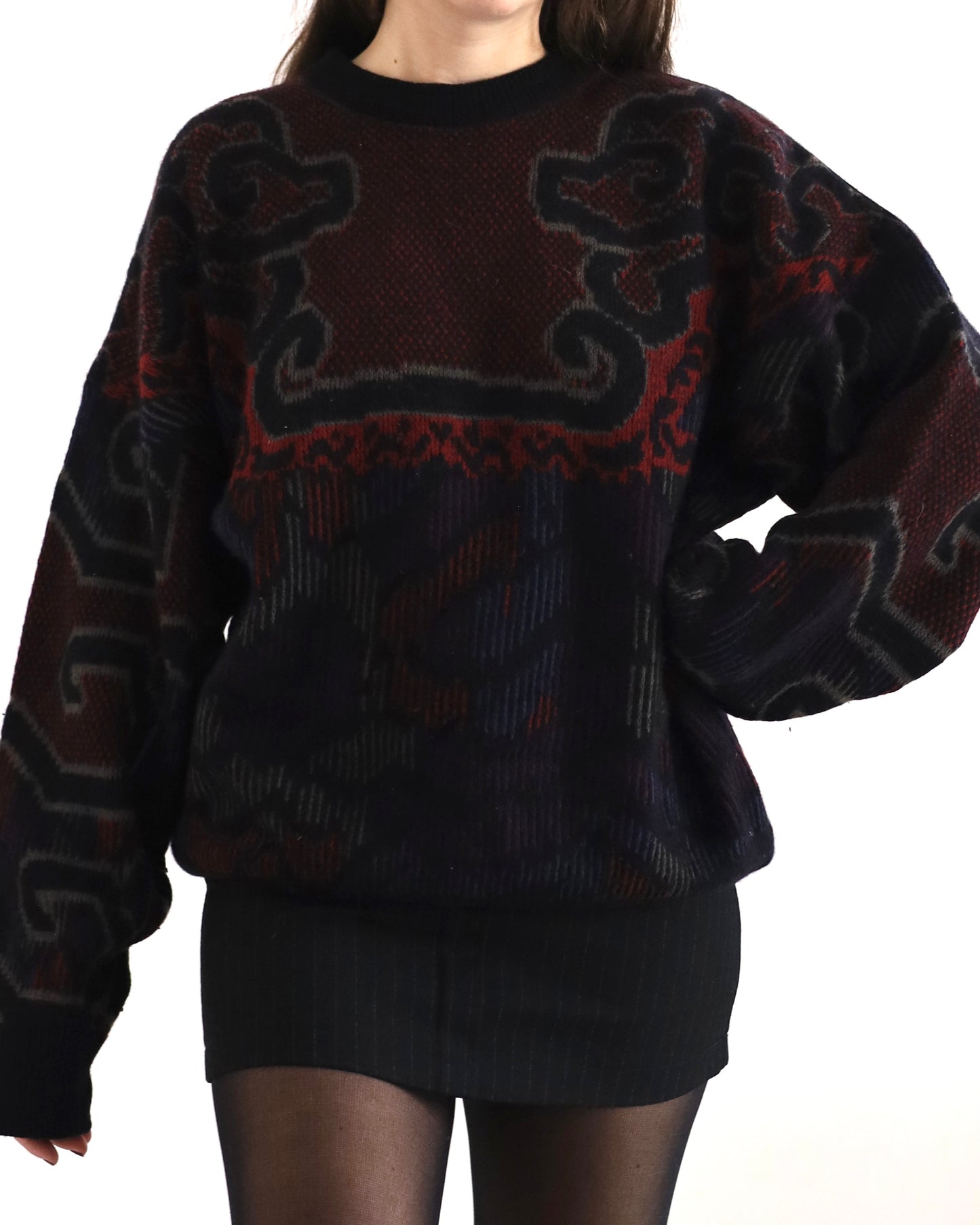 Vintage knit sweater