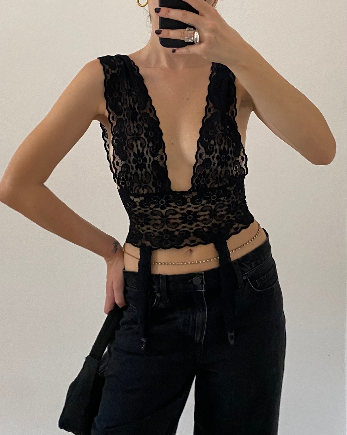 Vintage lace top
