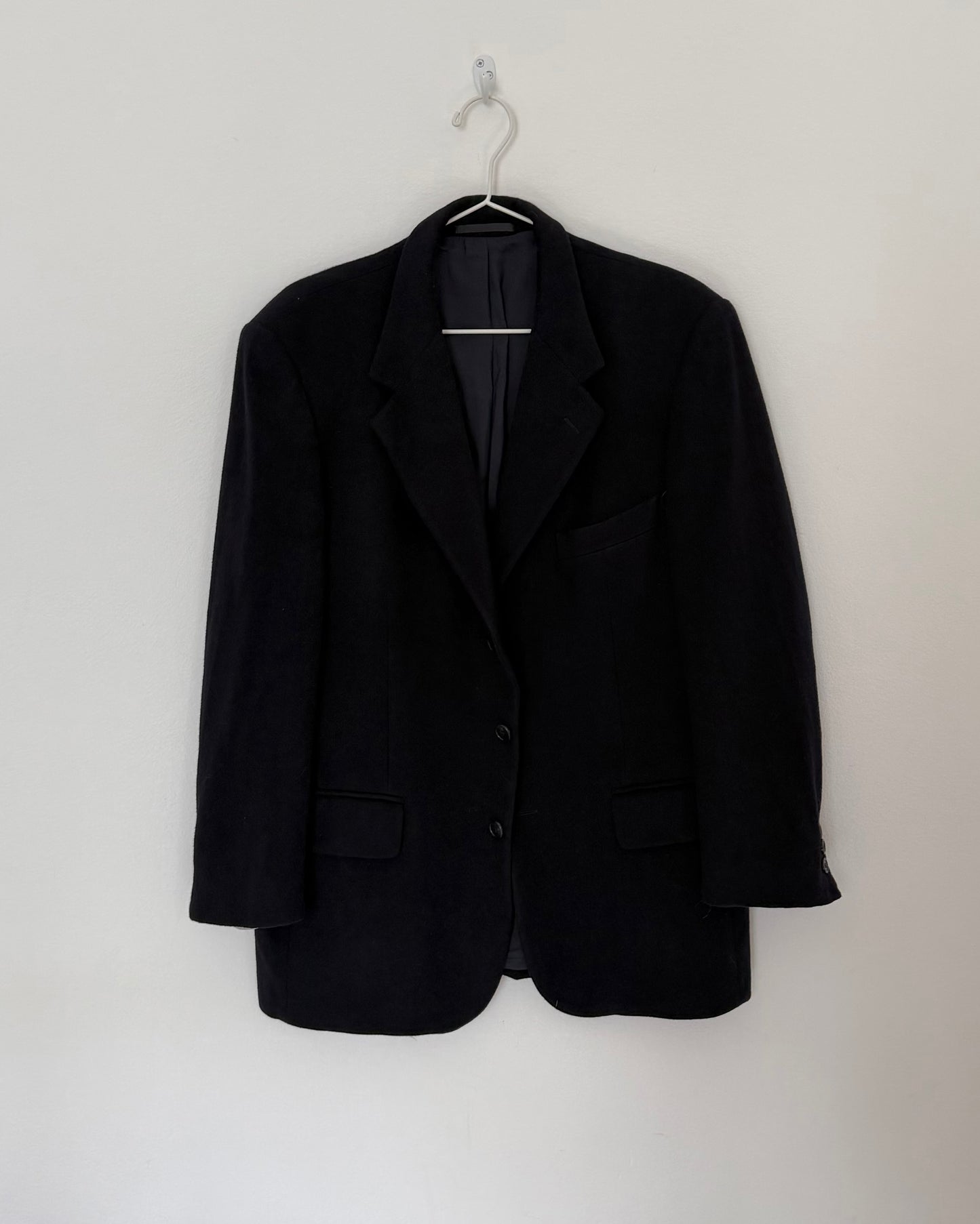 Cashmere and wool blazer