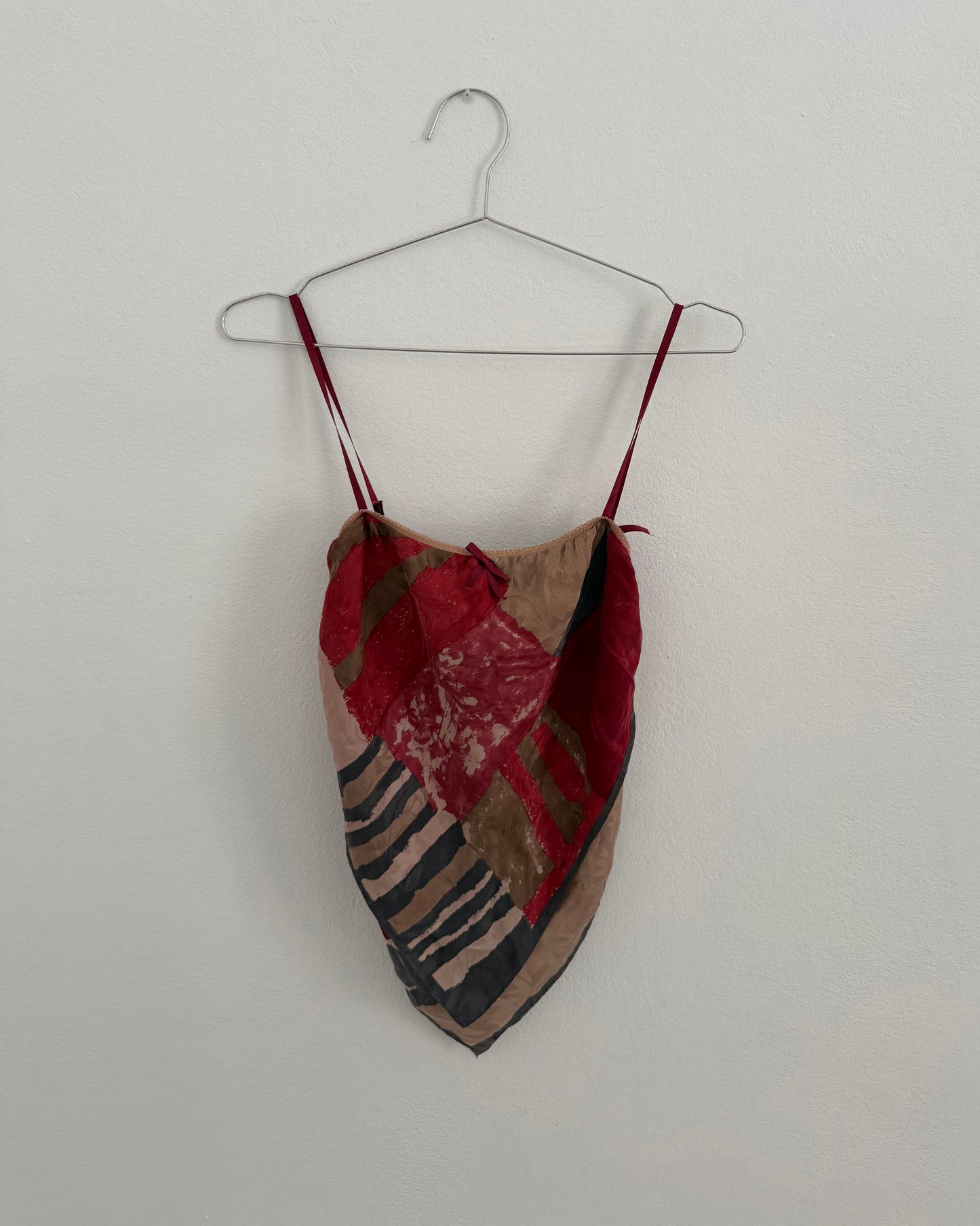Silk bandana top
