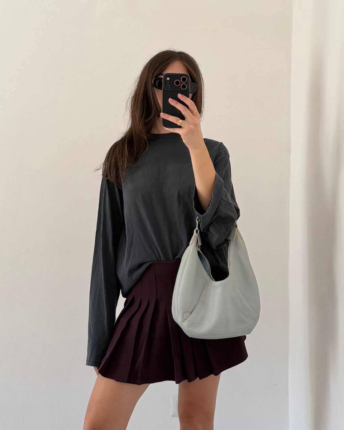 Melanzana mini skirt