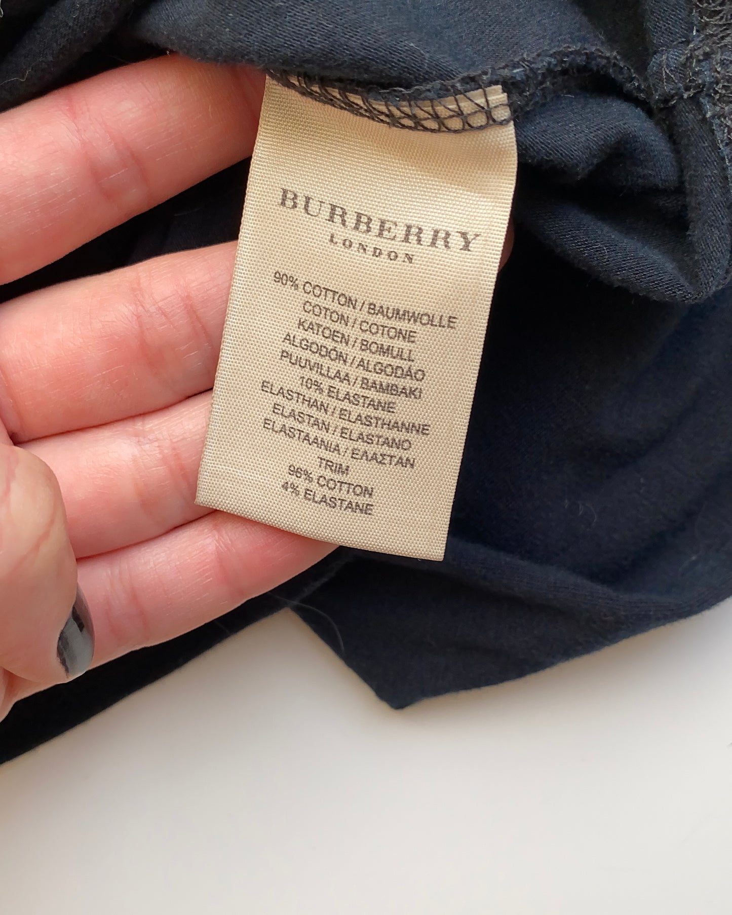 Burberry long sleeves top