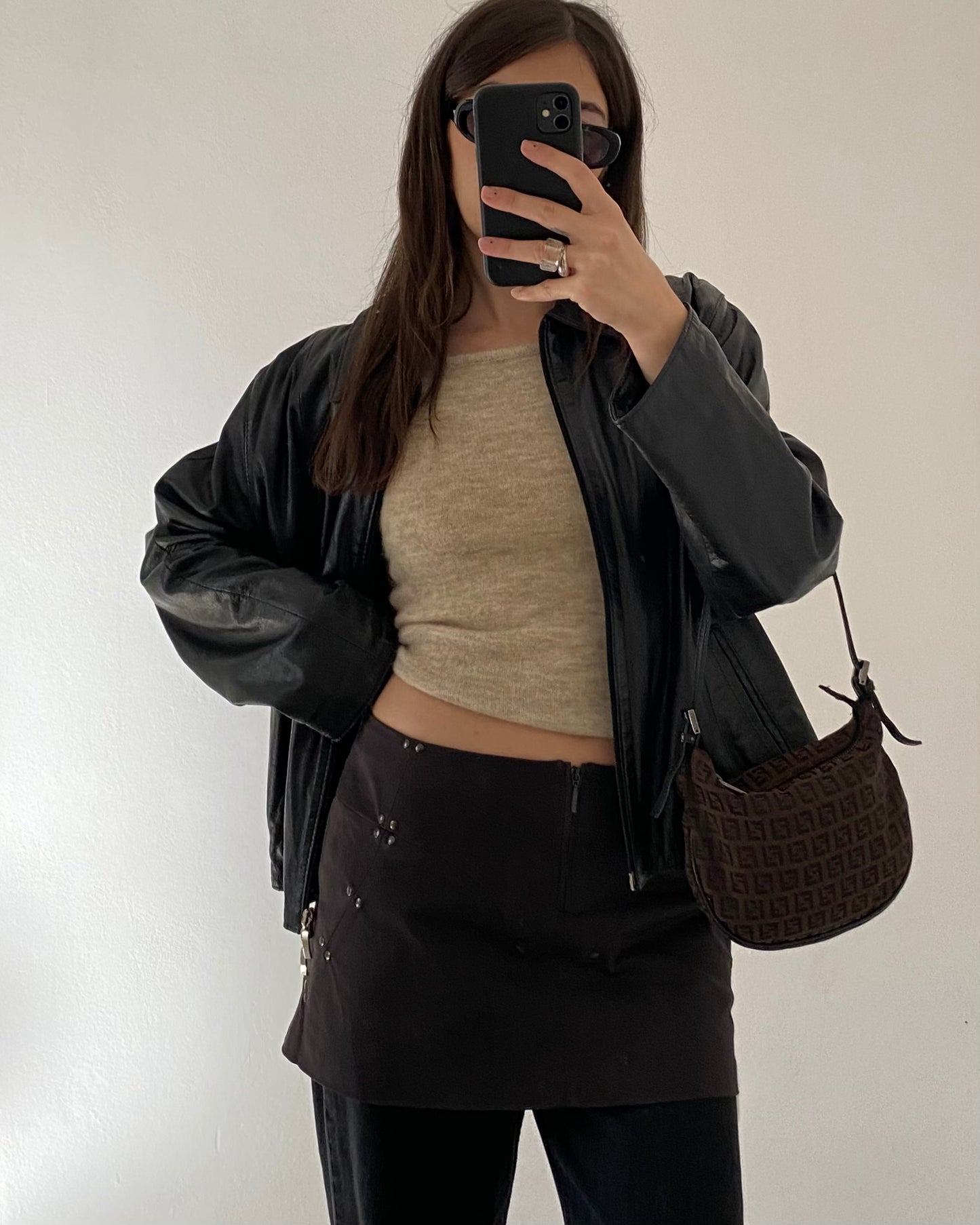 Plein Sud studded mini skirt