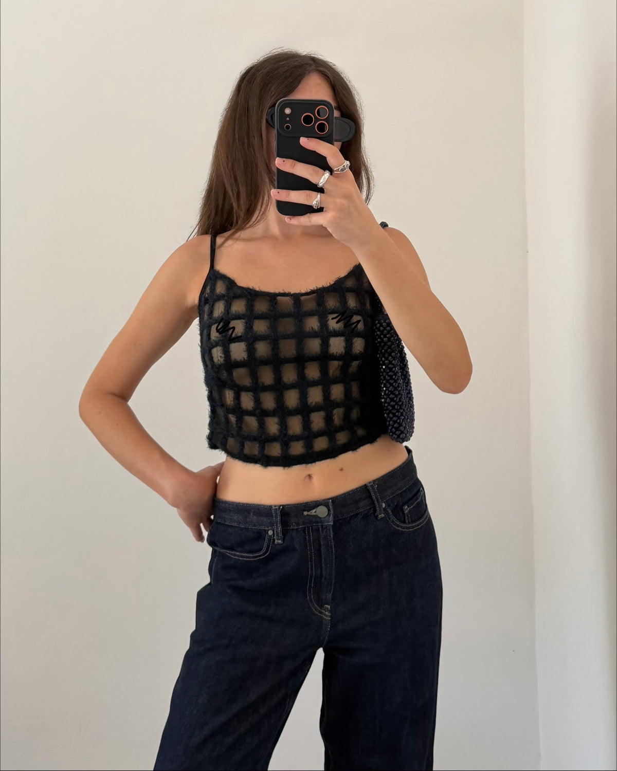 90s sheer top