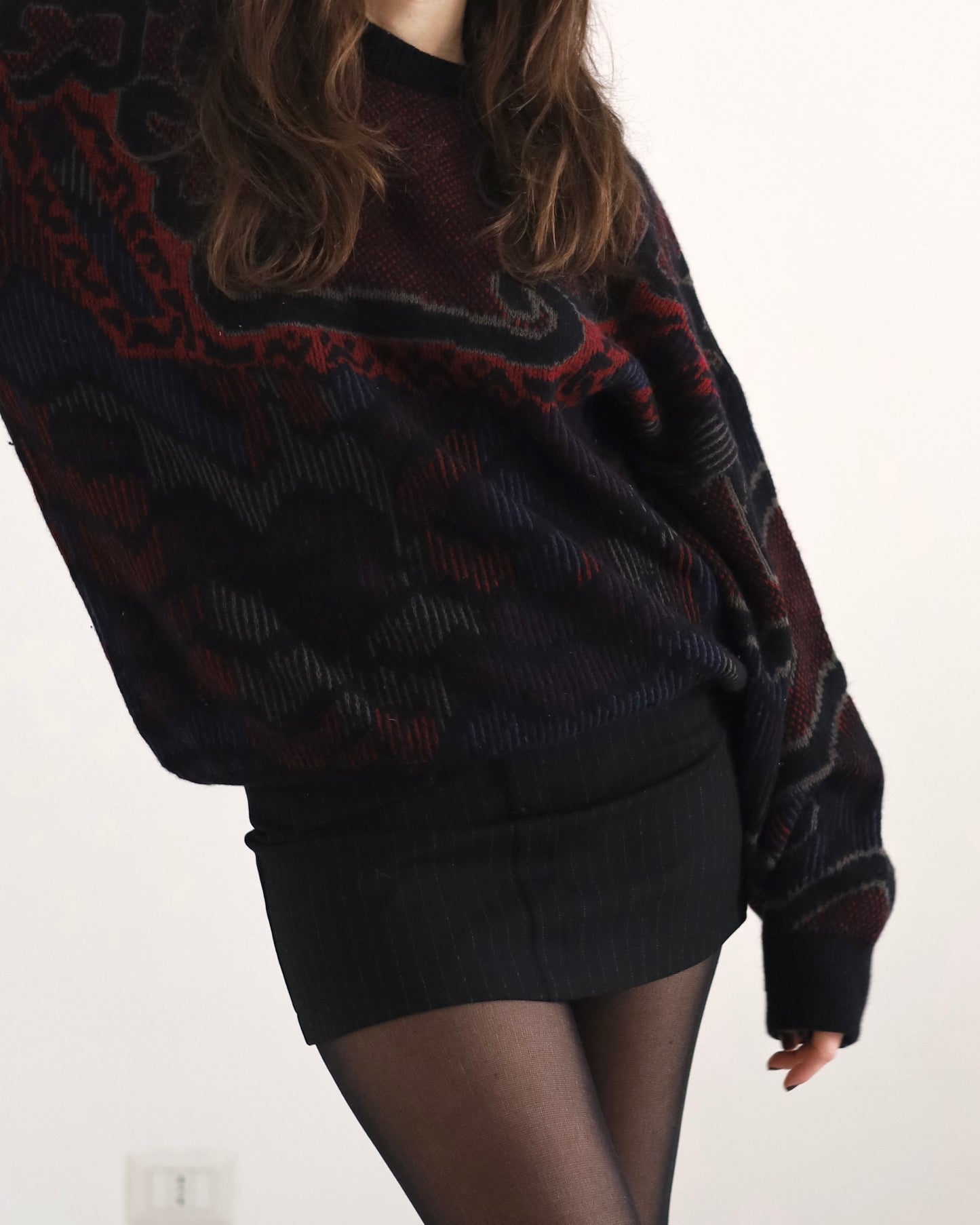 Vintage knit sweater