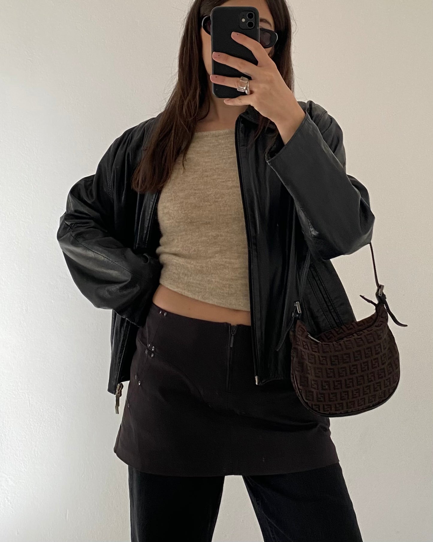 Plein Sud studded mini skirt