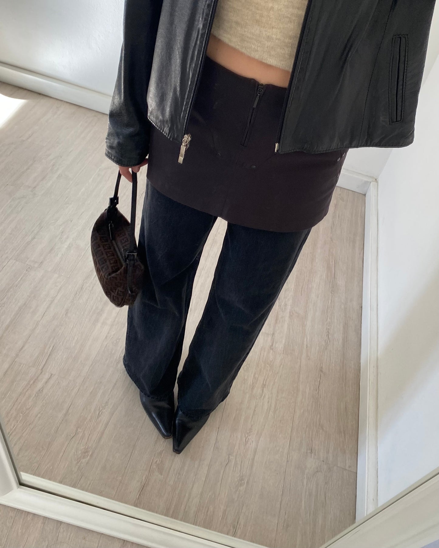 Plein Sud studded mini skirt