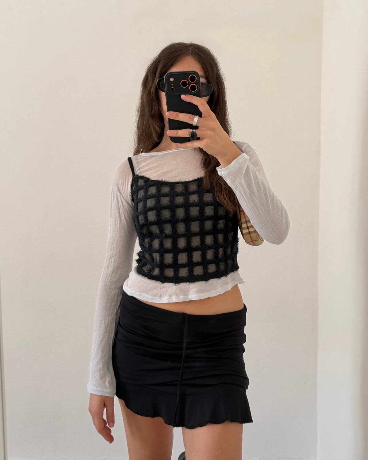 90s sheer top