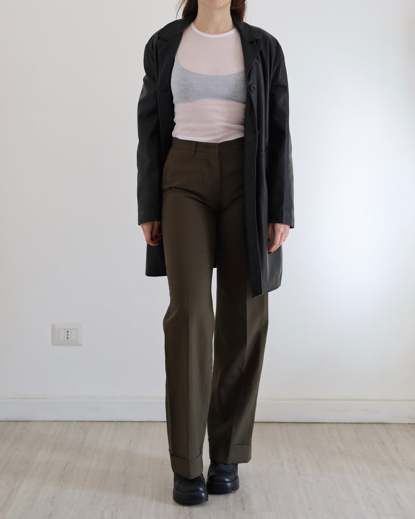 Y2k tailored trousers