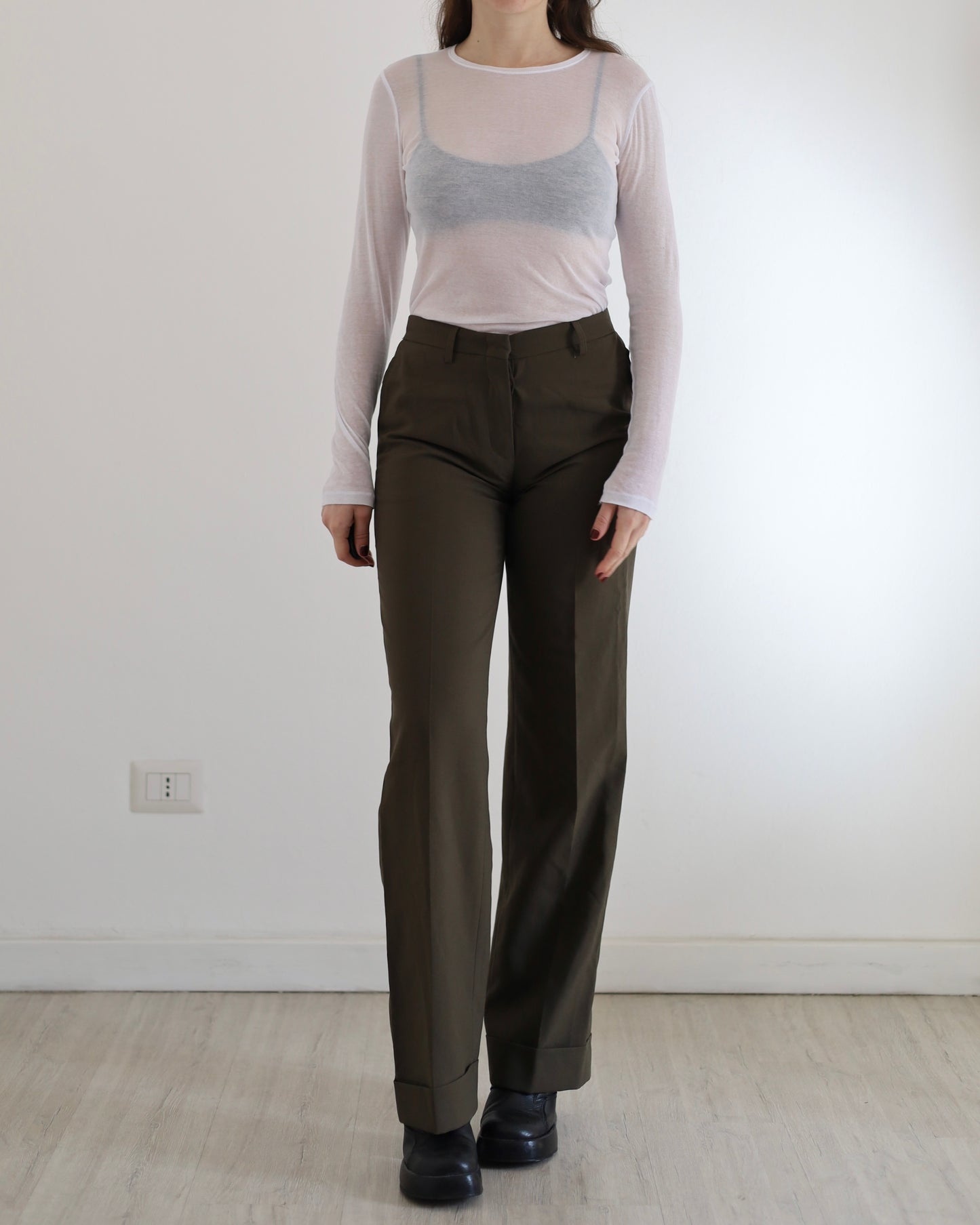 Y2k tailored trousers