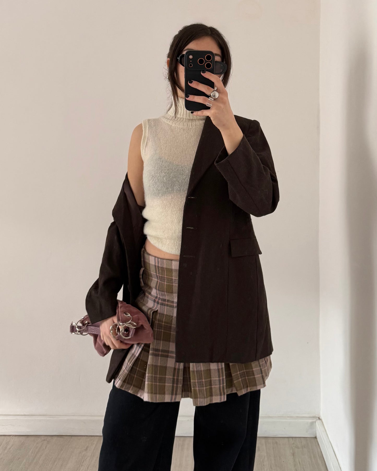 Chocolate brown blazer