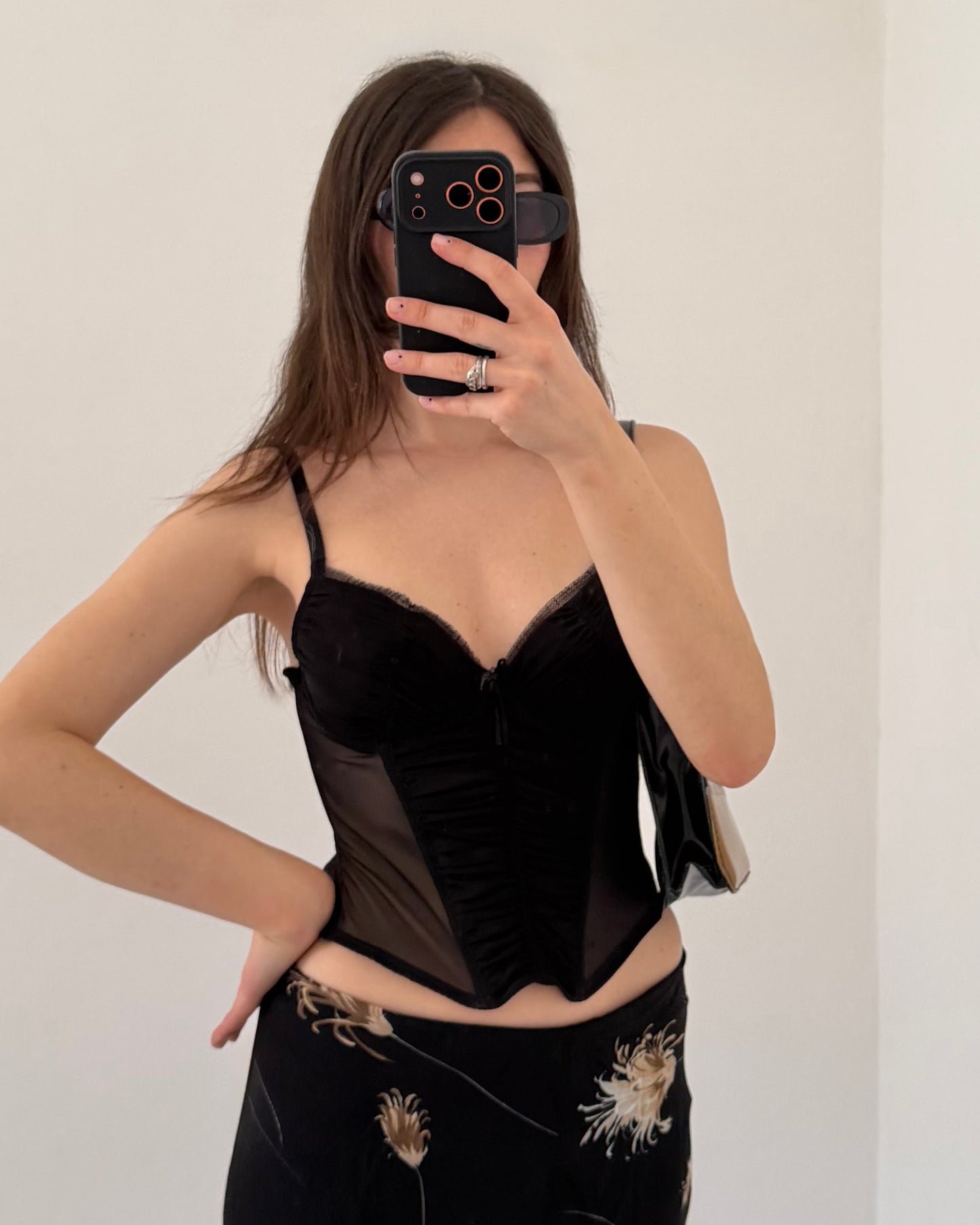 00s ruched corset