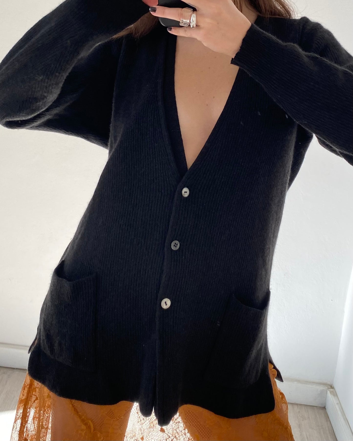 Cashmere cardigan