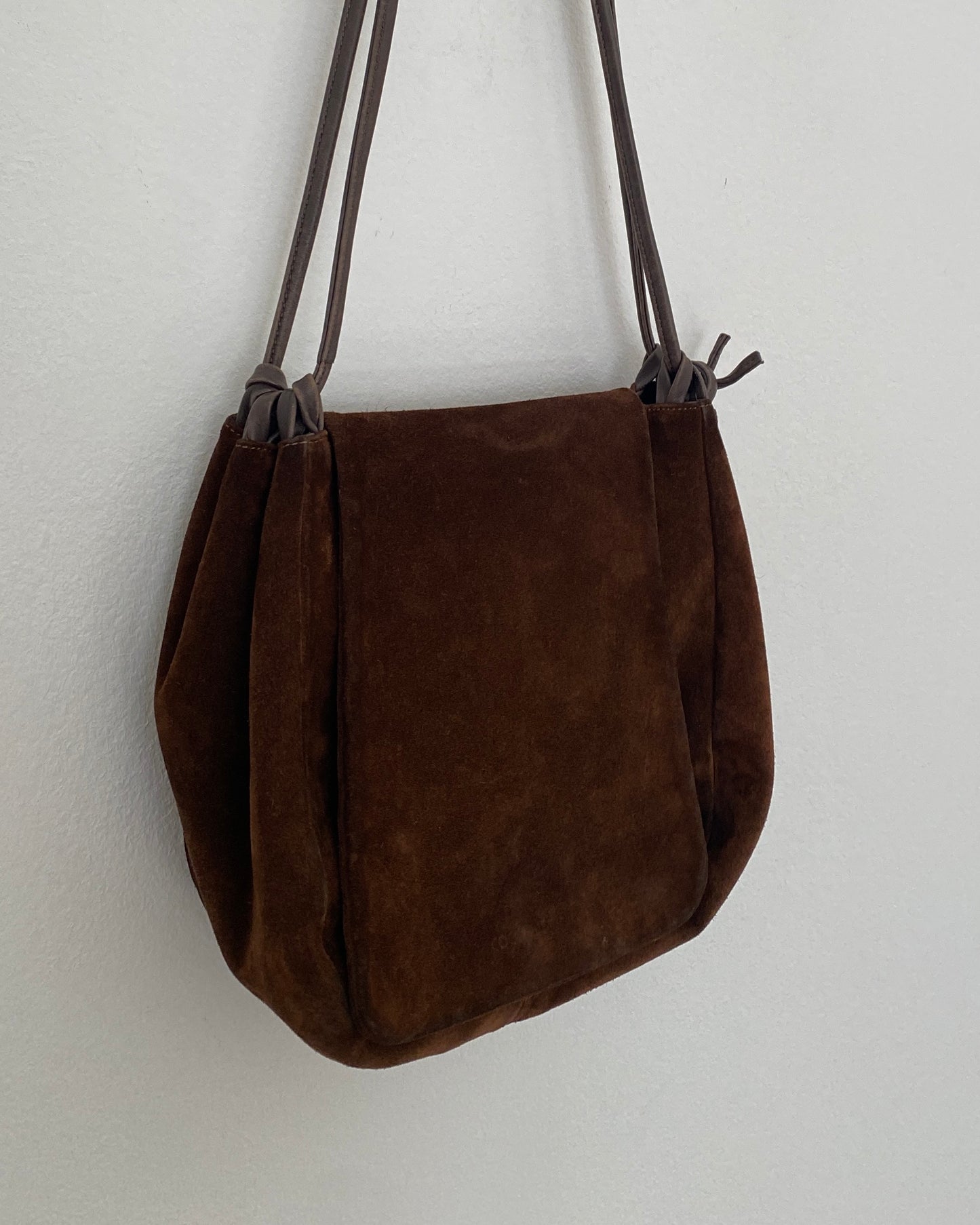 Coccinelle suede shoulder bag