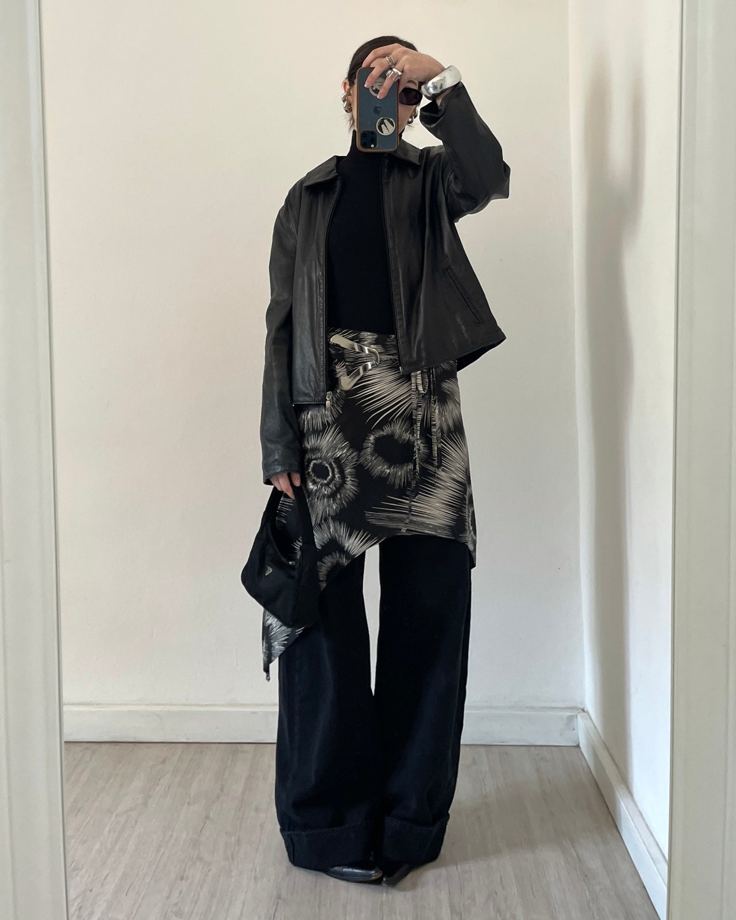 Wool turtleneck bodysuit