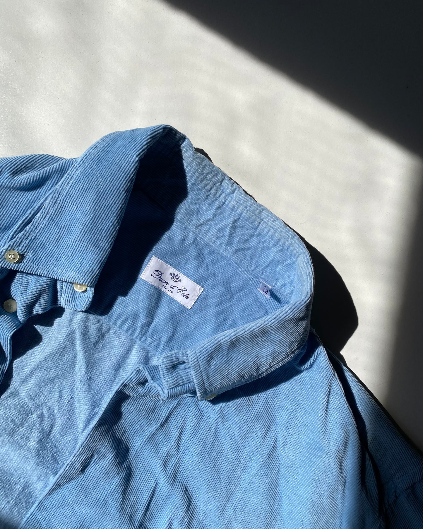 Corduroy shirt