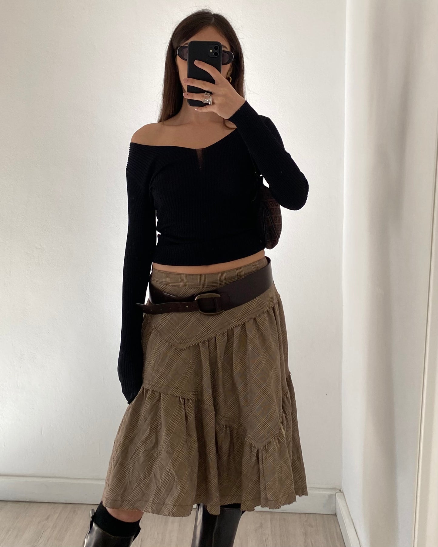 Sheer knit top by Guess