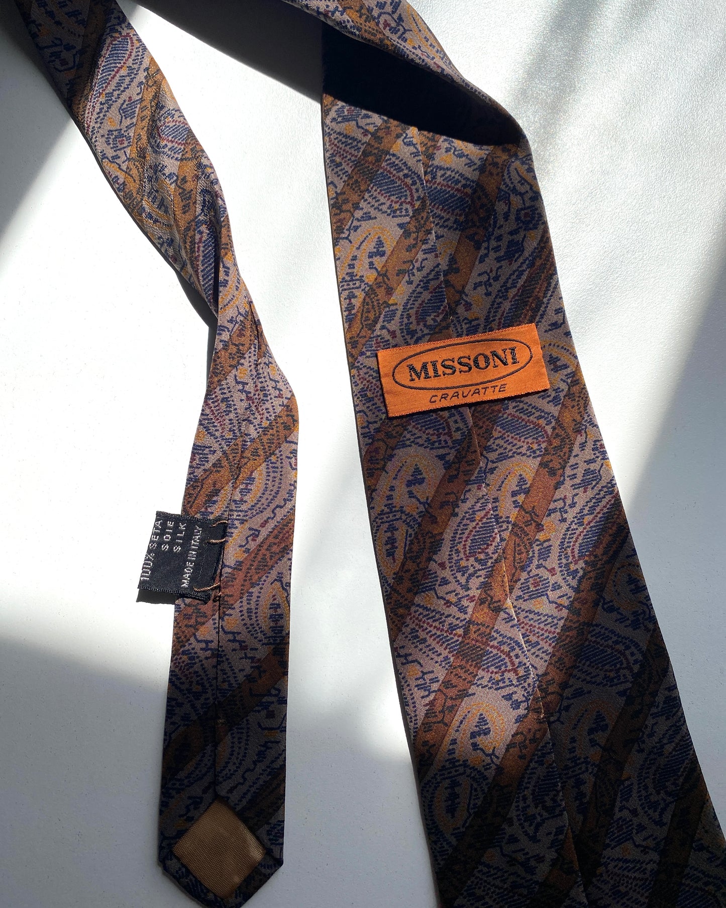 Missoni silk tie