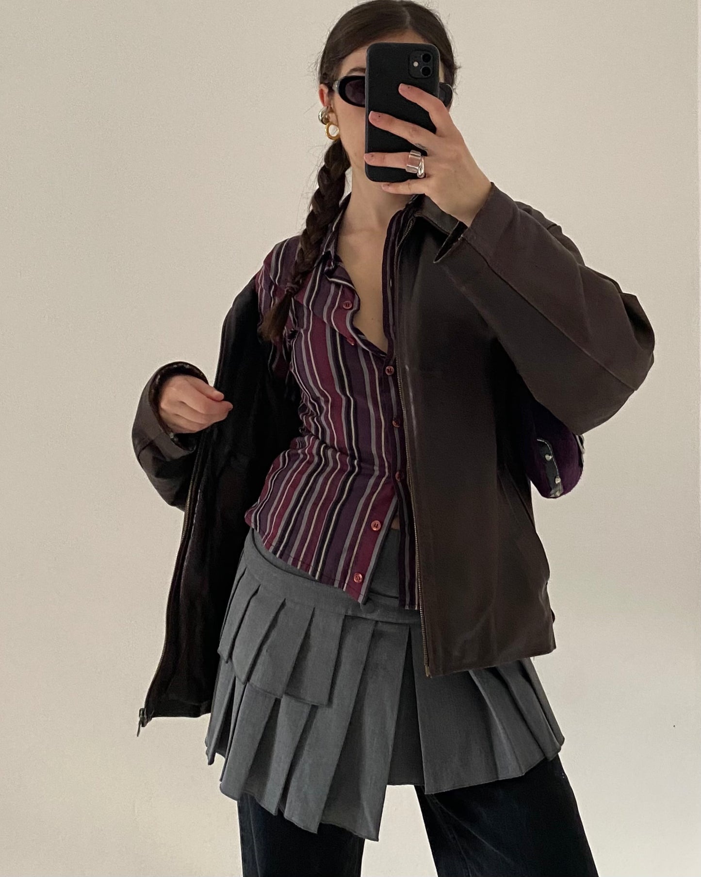 Striped fitted shirt