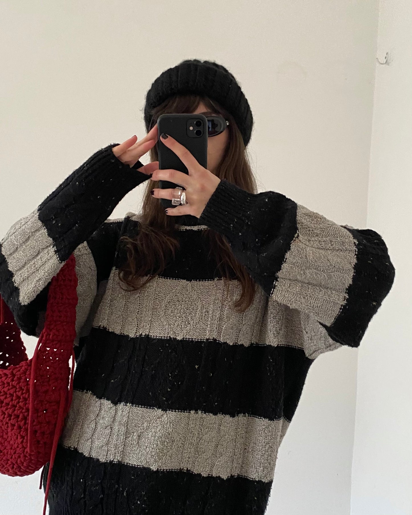 Wool striped jumper