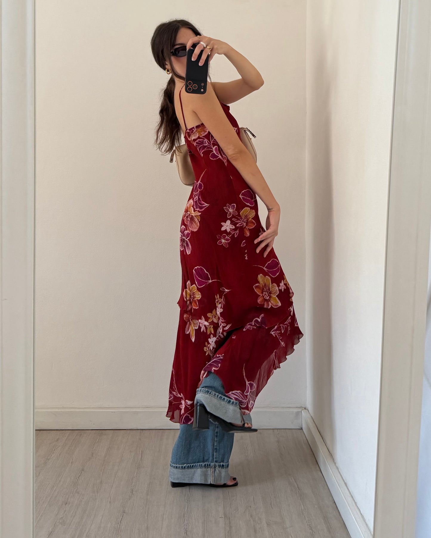 00s asymmetric dress