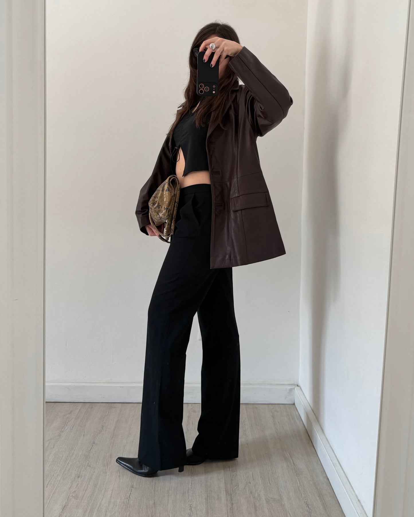 Pinko straight leg suit trousers