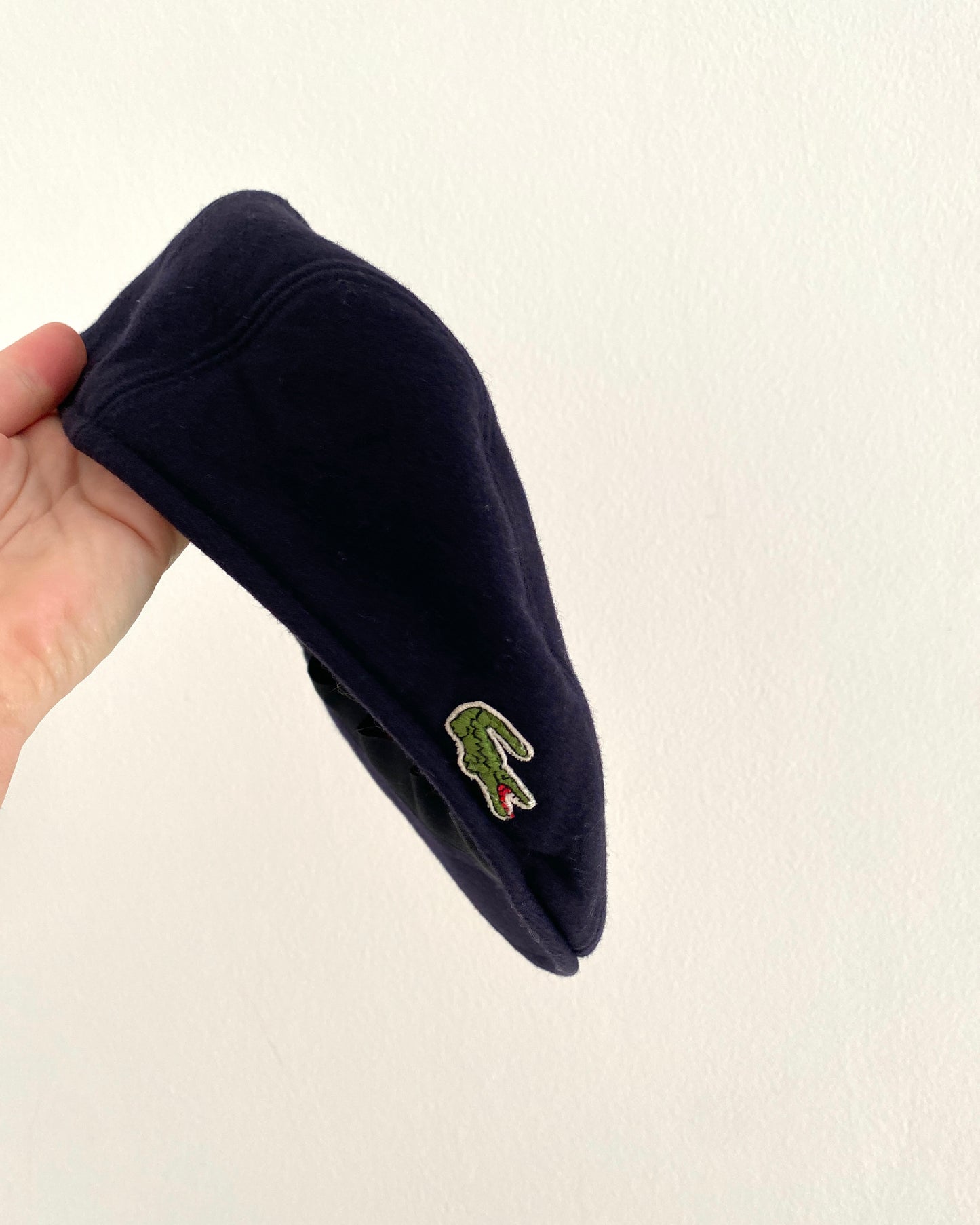 Lacoste wool flat cap