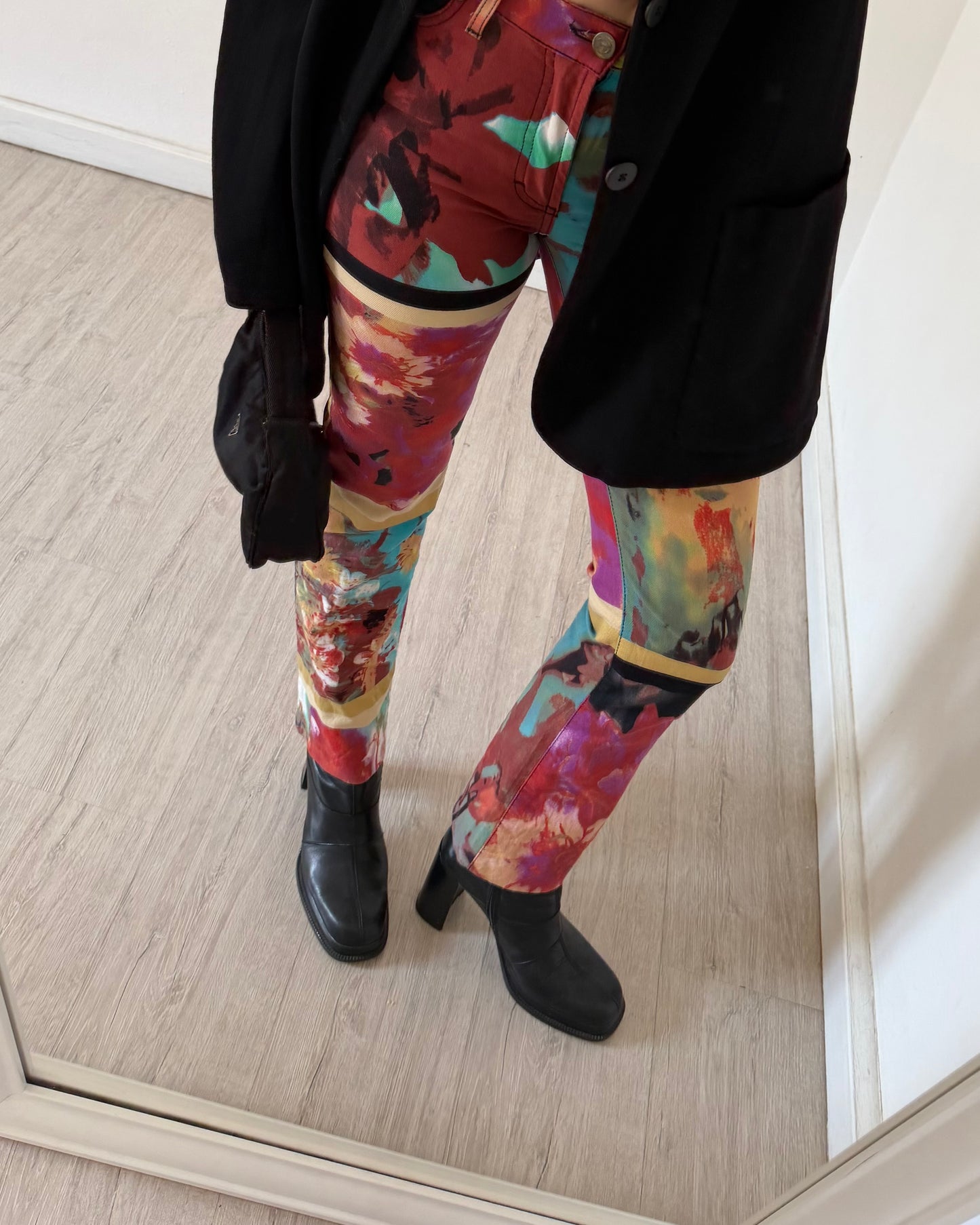 Roberto Cavalli printed jeans