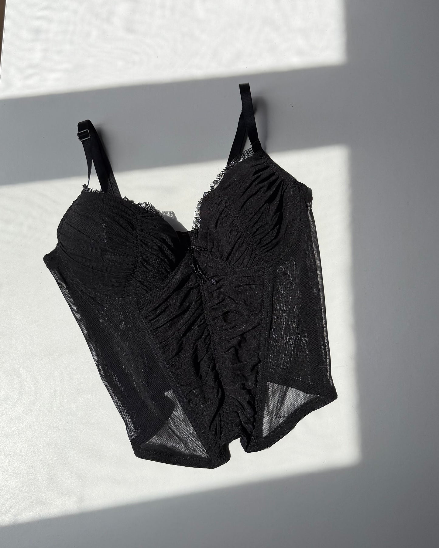 00s ruched corset