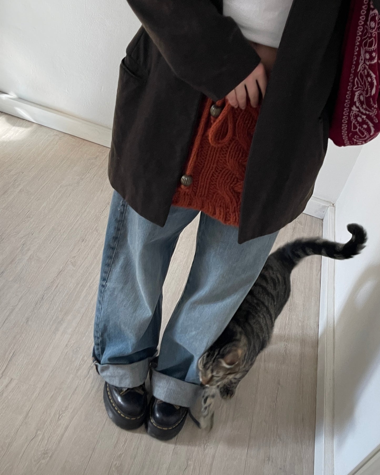 Structured wool blazer