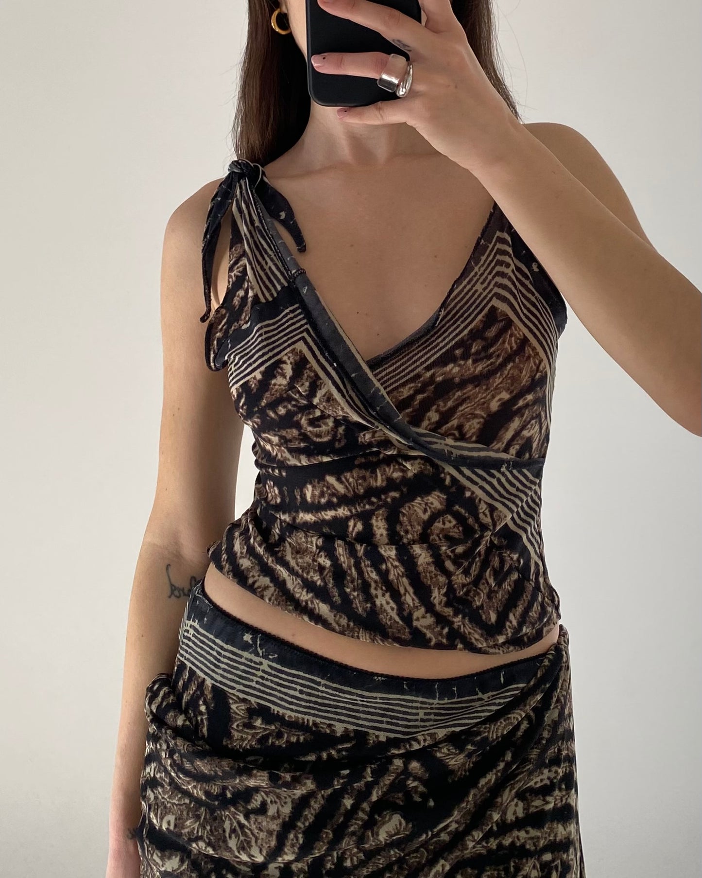 Micro mesh co-ord set