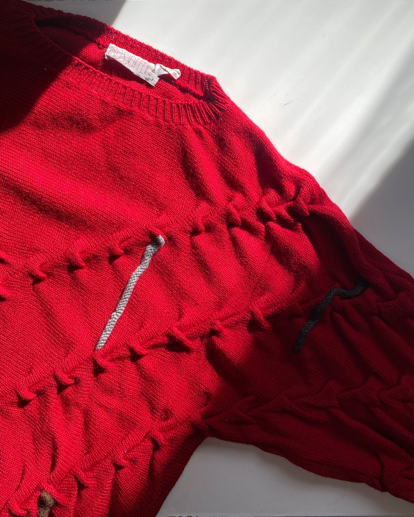 The perfect maglione rosso